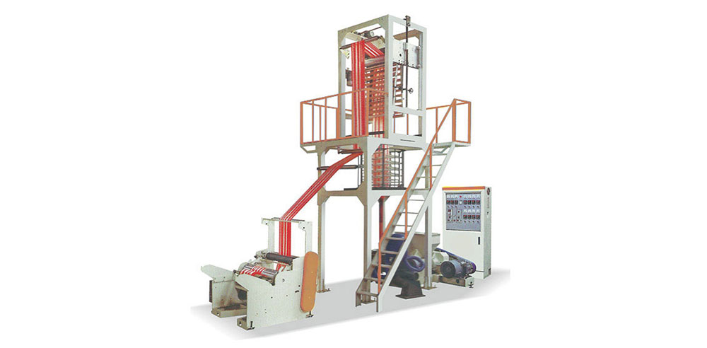 CH-HL-45x2/50x2/55x2雙色彩條吹膜機